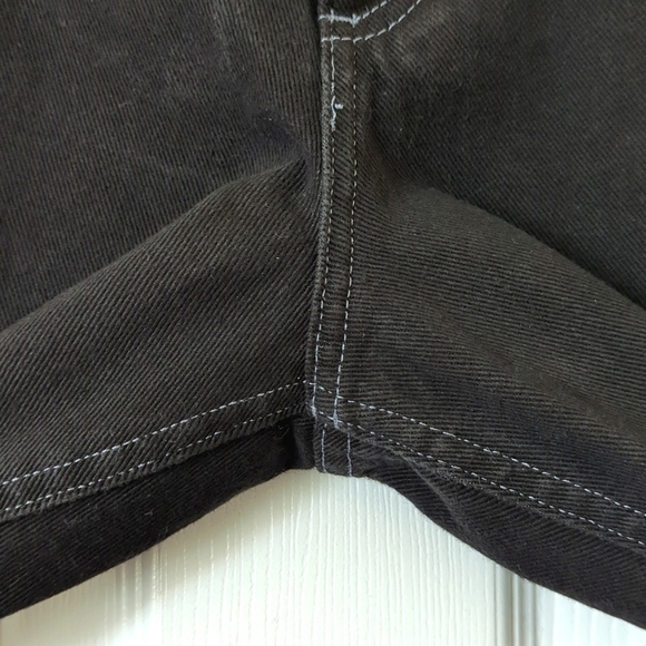 Lee 90's Vintage Classic High Waisted Relaxed Straight Leg Denim Jeans Black 16 - Picture 13 of 16